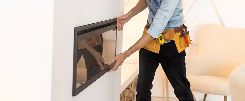Metal Fireplace Installation in Wooster, Ohio