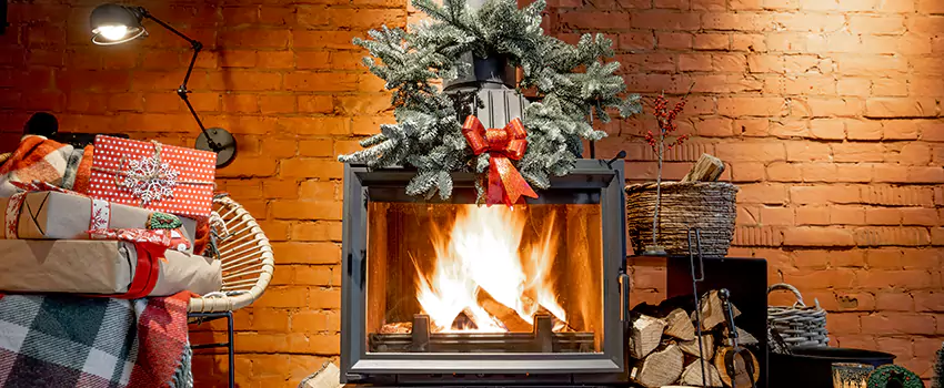 Travis Industries Linear Gas Fireplace Installation in Wooster, Ohio